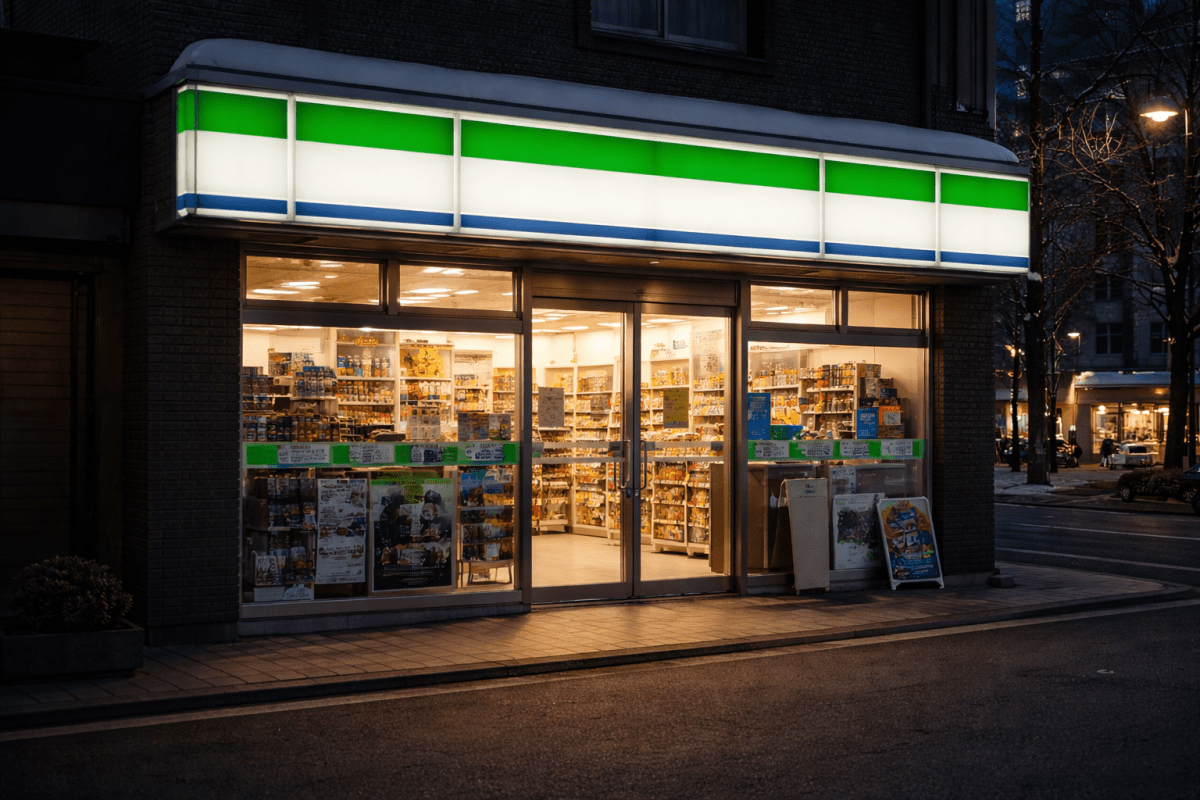 和你漫步直到下雪｜札幌的便利商店